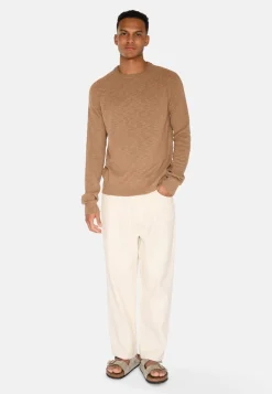 Minimum Knitwear | Alfredo reg jumper 4178 - Shitake