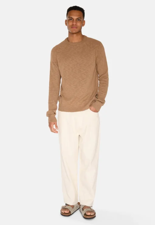 Minimum Knitwear | Alfredo reg jumper 4178 - Shitake
