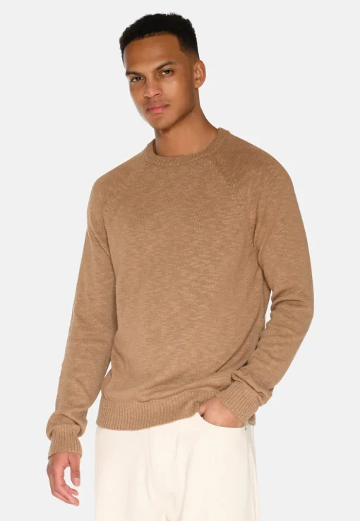 Minimum Knitwear | Alfredo reg jumper 4178 - Shitake