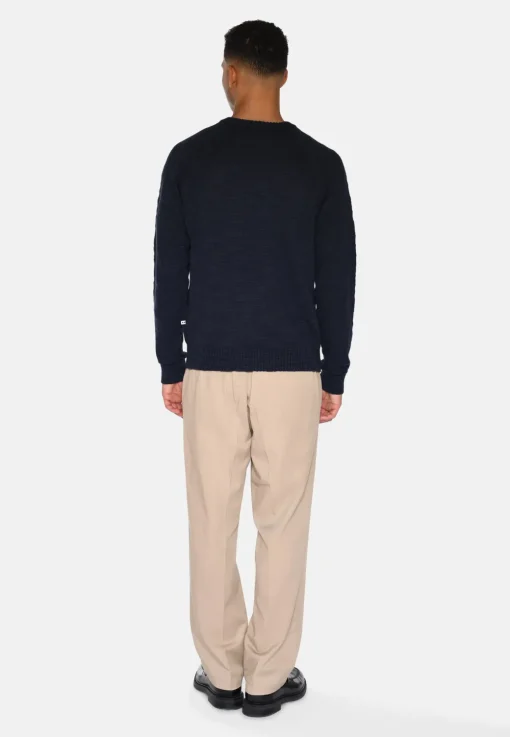 Minimum Knitwear | Alfredo reg jumper 4178 - Sky Captain SkyCaptain