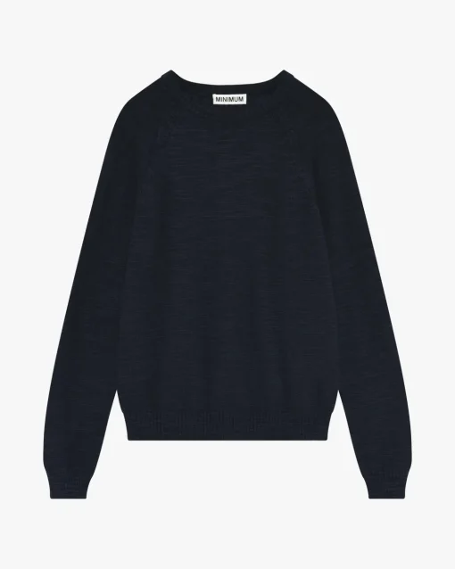 Minimum Knitwear | Alfredo reg jumper 4178 - Sky Captain SkyCaptain