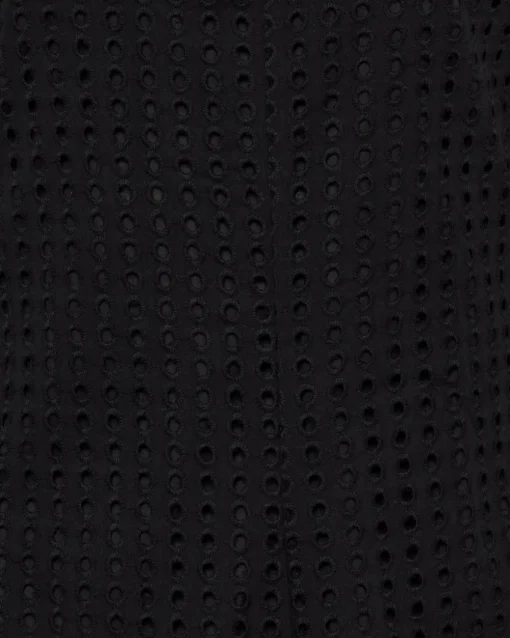 Minimum Dresses | Alice midi dress in broderie anglaise 4258 - Black