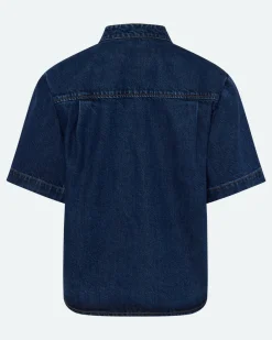 Minimum Shirts | Alicia denim blend shirt 4181 - Medium Blue MediumBlue