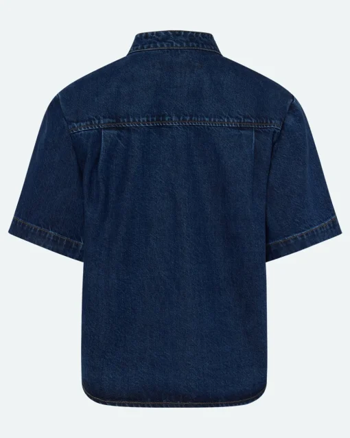 Minimum Shirts | Alicia denim blend shirt 4181 - Medium Blue MediumBlue