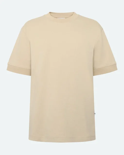 Minimum T-Shirts | Angelo short sleeved t-shirt 3838 - Brown Rice BrownRice