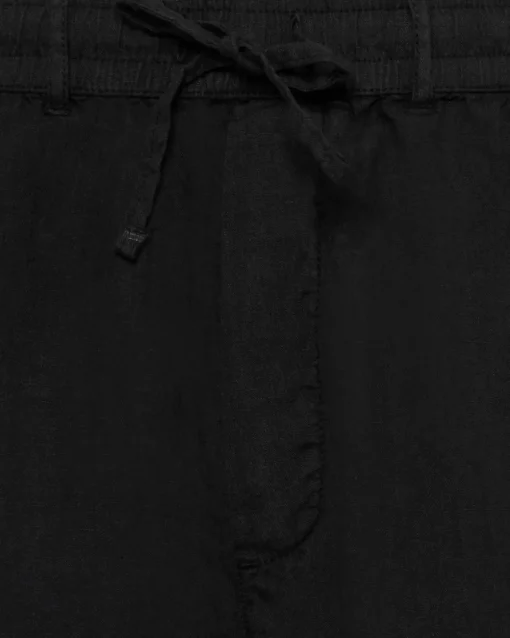 Minimum Shorts | Atlas linen shorts 4115 - Caviar