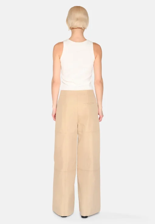 Minimum Pants | Cecilia wide pants 4137 - Incense