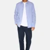 Minimum Shirts | Colt long sleeved reg shirt 4145 - Blue Horizon BlueHorizon