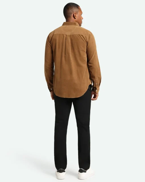Minimum Shirts | Colt long sleeved shirt 3758 - Bronze Brown BronzeBrown