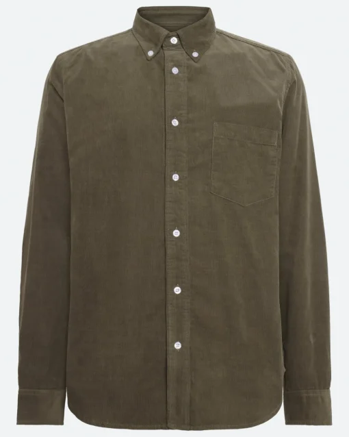 Minimum Shirts | Colt long sleeved shirt 3758 - Dusty Olive DustyOlive