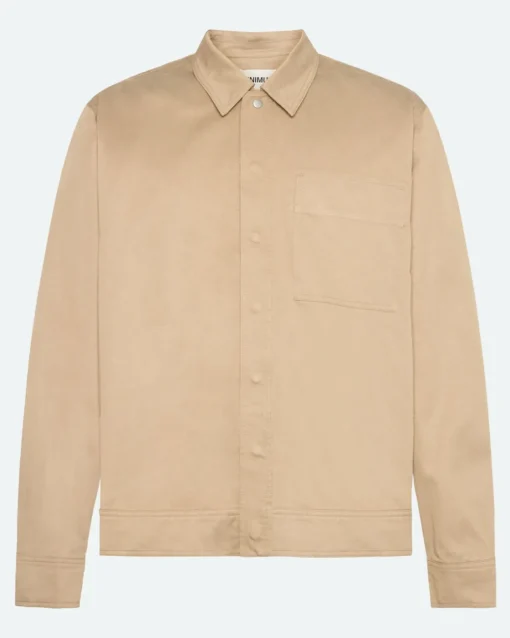 Minimum Shirts | Overshirts | Dunker overshirt 3750 - Chinchilla