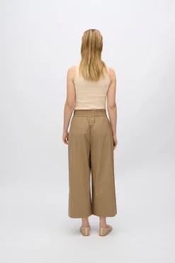 Minimum Pants | Eira casual capri pants 4238 - Greige