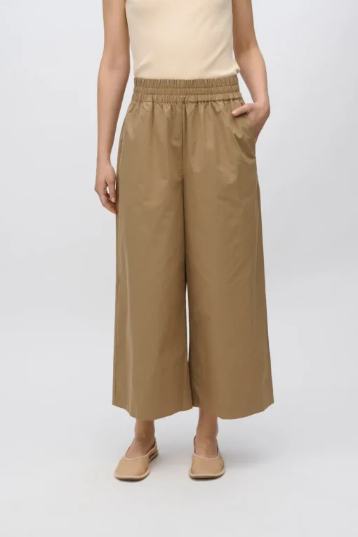 Minimum Pants | Eira casual capri pants 4238 - Greige