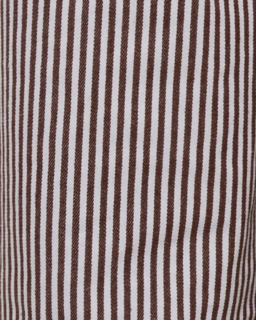 Minimum Jeans | Elisa striped denim pants 4328 - Coco Milk CocoMilk