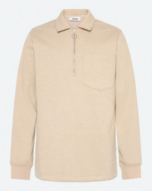 Minimum Sweatshirts | Falcon Reg Halfzip 3913 Sweat - Silver Cloud SilverCloud