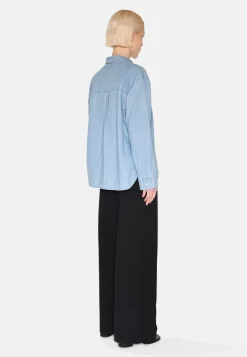 Minimum Shirts | Fern denim shirt 4147 - Light Blue LightBlue
