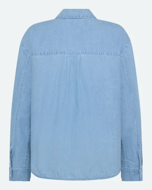Minimum Shirts | Fern denim shirt 4147 - Light Blue LightBlue