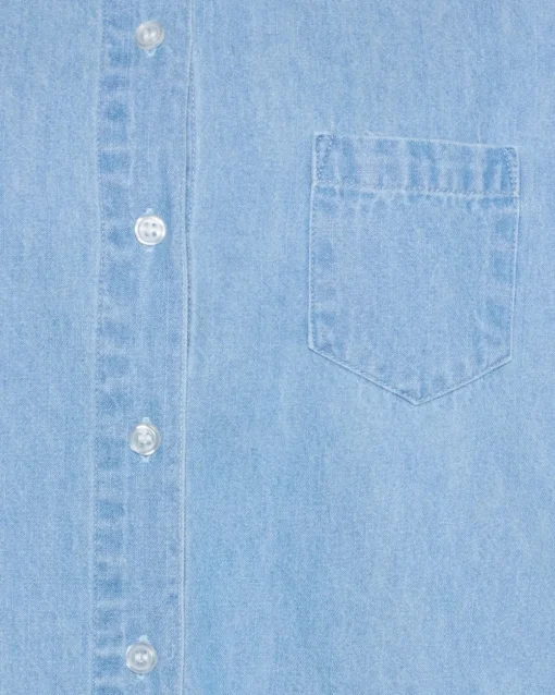 Minimum Shirts | Fern denim shirt 4147 - Light Blue LightBlue