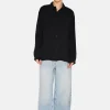 Minimum Shirts | Fern long sleeved shirt 3859 - Black