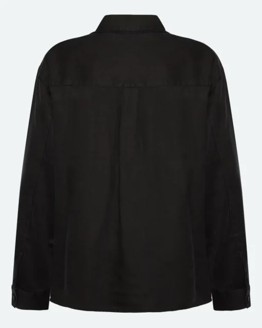 Minimum Shirts | Fern long sleeved shirt 3859 - Black