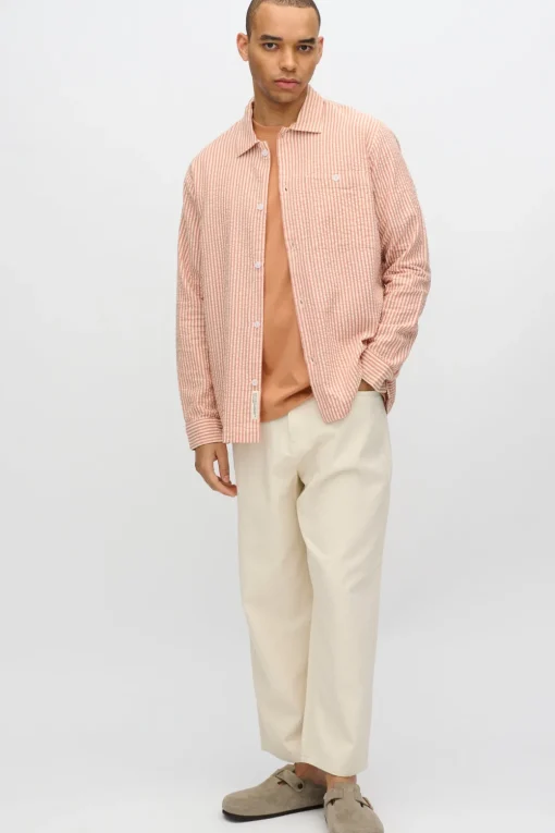 Minimum Shirts | Francis long sleeved shirt 4240 - Sandstorm