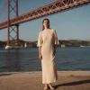 Minimum Dresses | Gianna knit maxi dress 4150 - Coco Milk CocoMilk