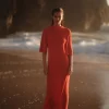 Minimum Dresses | Gianna knit maxi dress 4150 - Fiesta