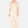Minimum Pants | Gunli dressed pants with tie-detail 4191 - Brown Rice BrownRice