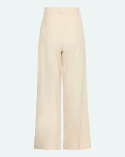 Minimum Pants | Gunli dressed pants with tie-detail 4191 - Brown Rice BrownRice