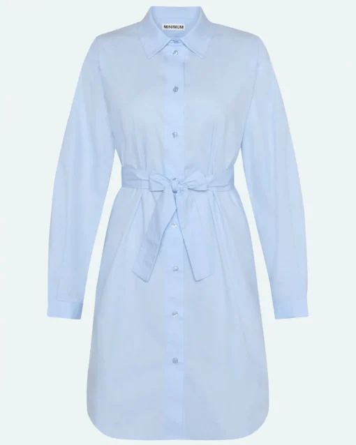 Minimum Dresses | Hannah shirt-dress 4238 - Light Blue LightBlue