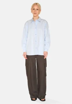 Minimum Shirts | Harper long sleeved shirt 4238 - Light Blue LightBlue