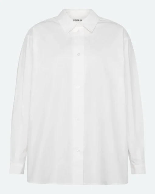 Minimum Shirts | Harper long sleeved shirt 4238 - Coco Milk CocoMilk