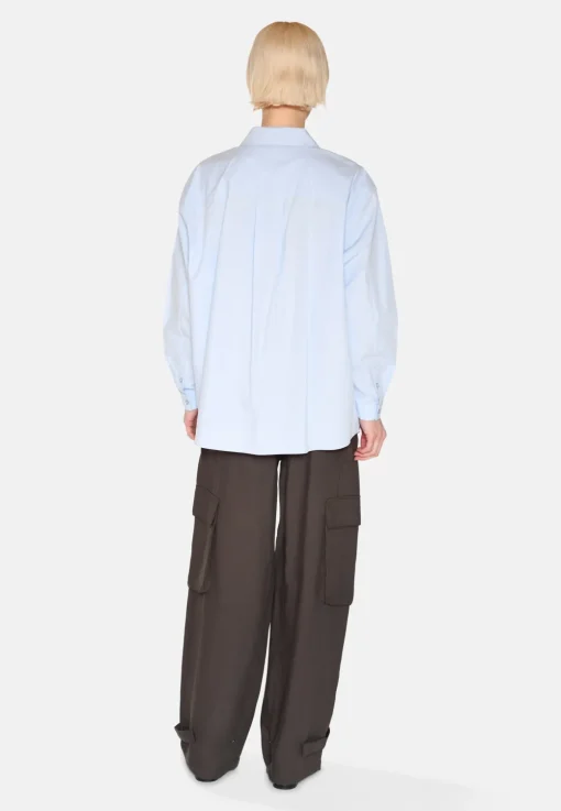 Minimum Shirts | Harper long sleeved shirt 4238 - Light Blue LightBlue