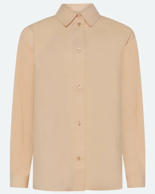 Minimum Shirts | Harper long sleeved shirt 4238 - Creme De Peche CremeDePeche
