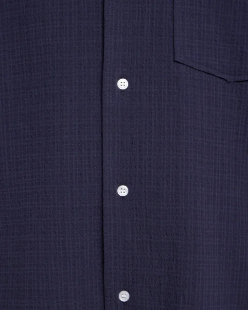 Minimum Shirts | Hayden relaxed short sleeved shirt 4216 - Sky Captain SkyCaptain