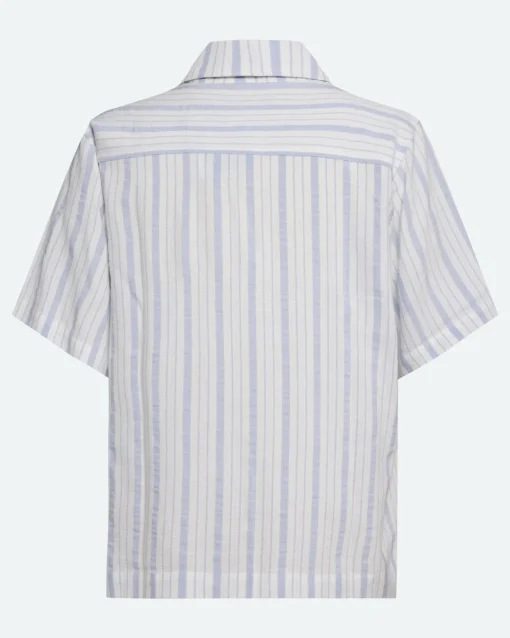 Minimum Shirts | Hayden relaxed short sleeved shirt 4218 - Angel Falls AngelFalls