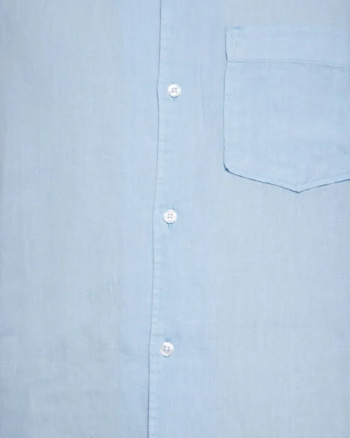 Minimum Shirts | Hayden short sleeved linen shirt 4115 - Angel Falls AngelFalls