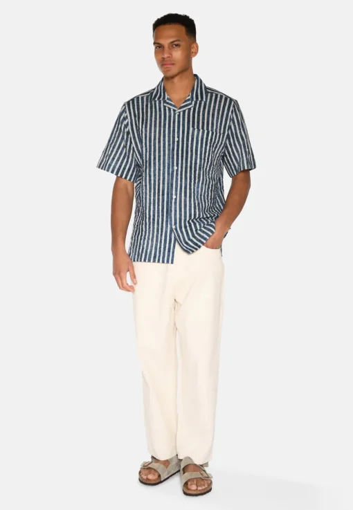 Minimum Shirts | Hayden short sleeved shirt 4144 - Sky Captain SkyCaptain