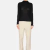 Minimum Blouses | Ina long sleeved t-shirt 4156 - Black