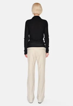 Minimum Blouses | Ina long sleeved t-shirt 4156 - Black
