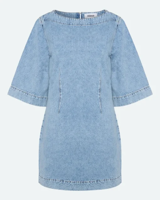 Minimum Dresses | Jamilla denim dress 3731 - Light Blue LightBlue