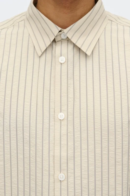 Minimum Shirts | Jerry short sleeved shirt 4231 - White Pepper WhitePepper