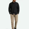 Minimum Shirts | Kader relaxed long sleeved shirt 3961 - Black