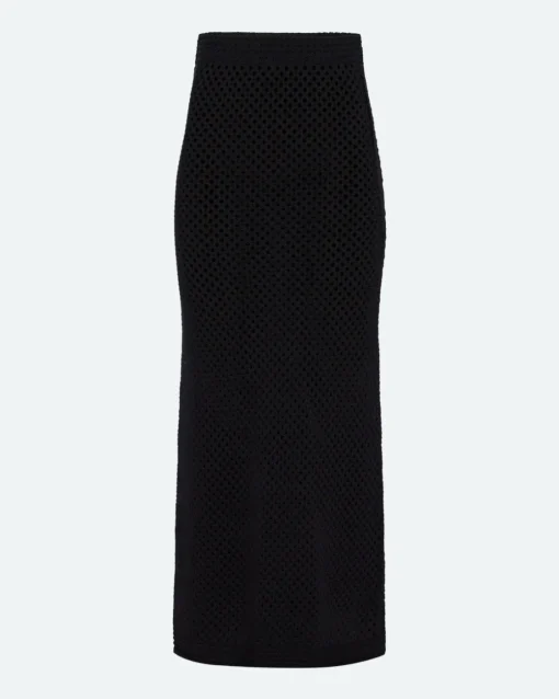 Minimum Skirts | Leila crochet skirt 4119 - Black
