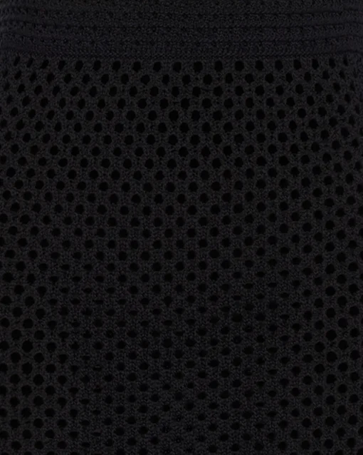 Minimum Skirts | Leila crochet skirt 4119 - Black
