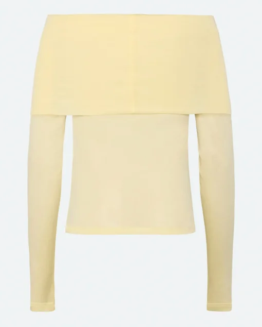 Minimum Blouses | Lena off shoulder t-shirt 4158 - Flan