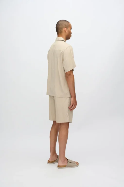 Minimum Shirts | Lennon short sleeved shirt 4222 - White Pepper WhitePepper
