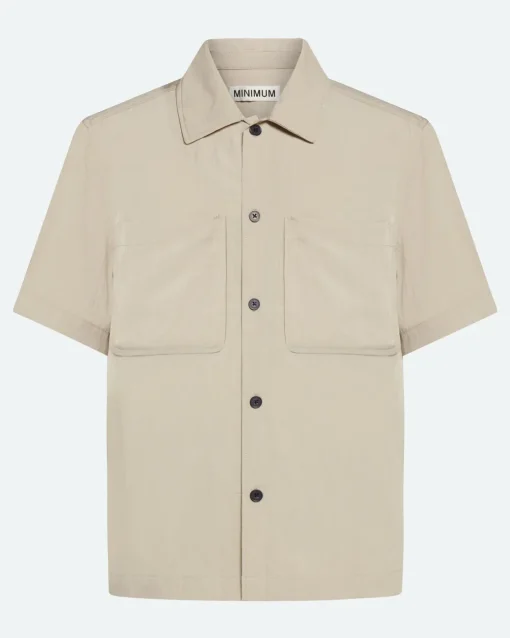 Minimum Shirts | Lennon short sleeved shirt 4222 - White Pepper WhitePepper