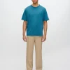Minimum T-Shirts | Lono short sleeved t-shirt 3412 - Blue Ashes BlueAshes