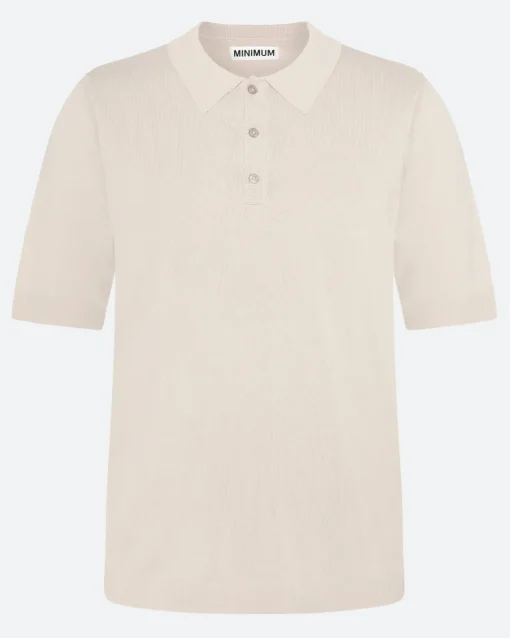 Minimum Knitwear | Marcel polo t-shirt 4180 - Rainy Day RainyDay